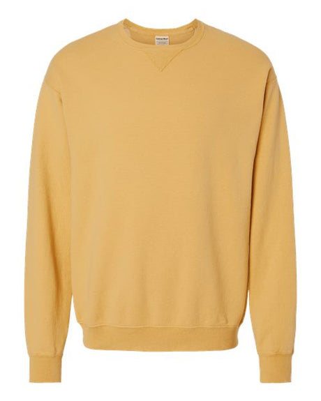 ComfortWash by Hanes Garment-Dyed Crewneck Sweatshirt Womens Apparel Sweatshirts & Fleece