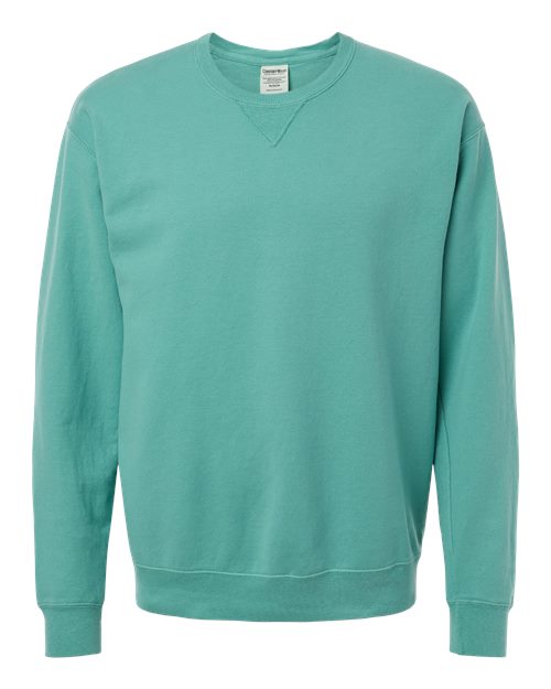 ComfortWash by Hanes Garment-Dyed Crewneck Sweatshirt Womens Apparel Sweatshirts & Fleece
