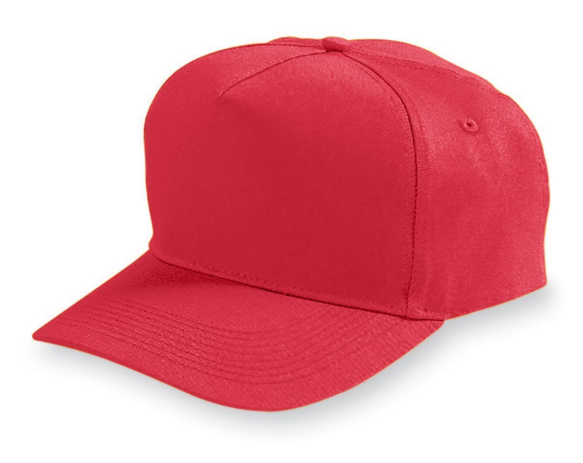 Augusta Youth Five-Panel Cotton Twill Cap Unisex Accessories Hats & Caps