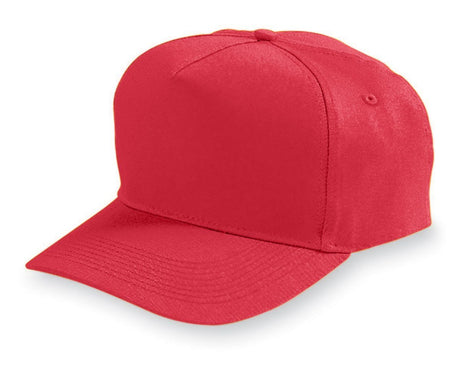 Augusta Youth Five-Panel Cotton Twill Cap Unisex Accessories Hats & Caps