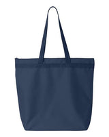 Liberty Bags Recycled Zipper Tote Unisex Accessories Bags & Backpacks