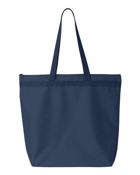 Liberty Bags Recycled Zipper Tote Unisex Accessories Bags & Backpacks