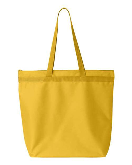 Liberty Bags Recycled Zipper Tote Unisex Accessories Bags & Backpacks