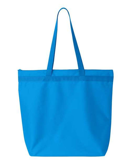 Liberty Bags Recycled Zipper Tote Unisex Accessories Bags & Backpacks