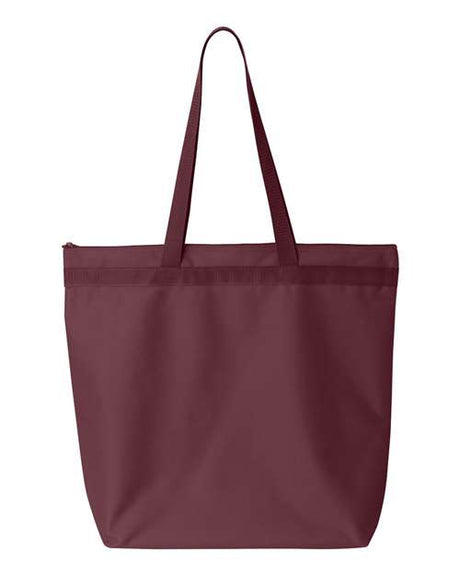 Liberty Bags Recycled Zipper Tote Unisex Accessories Bags & Backpacks