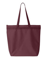 Liberty Bags Recycled Zipper Tote Unisex Accessories Bags & Backpacks