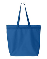 Liberty Bags Recycled Zipper Tote Unisex Accessories Bags & Backpacks