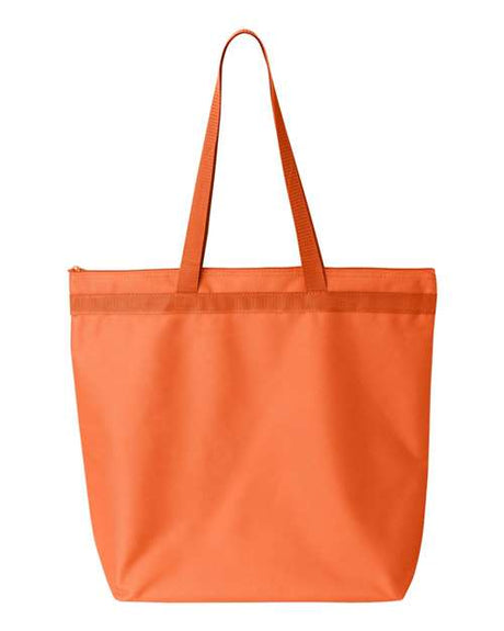 Liberty Bags Recycled Zipper Tote Unisex Accessories Bags & Backpacks