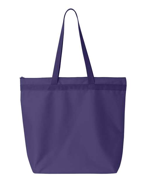 Liberty Bags Recycled Zipper Tote Unisex Accessories Bags & Backpacks
