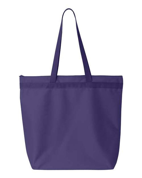 Liberty Bags Recycled Zipper Tote Unisex Accessories Bags & Backpacks
