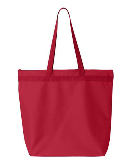Liberty Bags Recycled Zipper Tote Unisex Accessories Bags & Backpacks