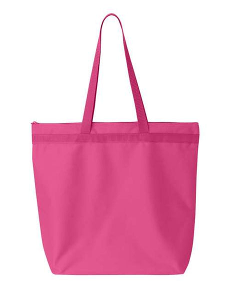 Liberty Bags Recycled Zipper Tote Unisex Accessories Bags & Backpacks