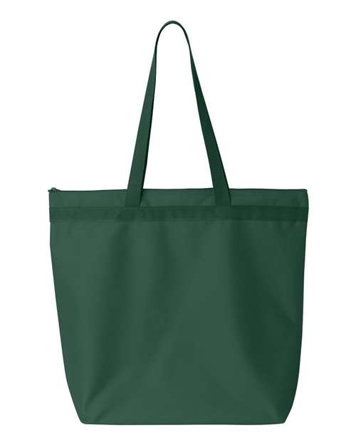 Liberty Bags Recycled Zipper Tote Unisex Accessories Bags & Backpacks