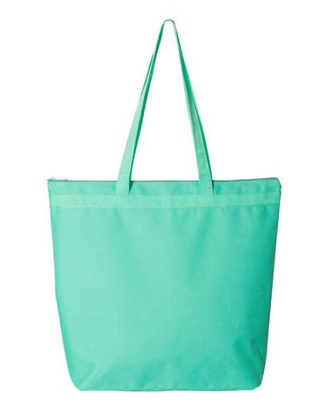 Liberty Bags Recycled Zipper Tote Unisex Accessories Bags & Backpacks