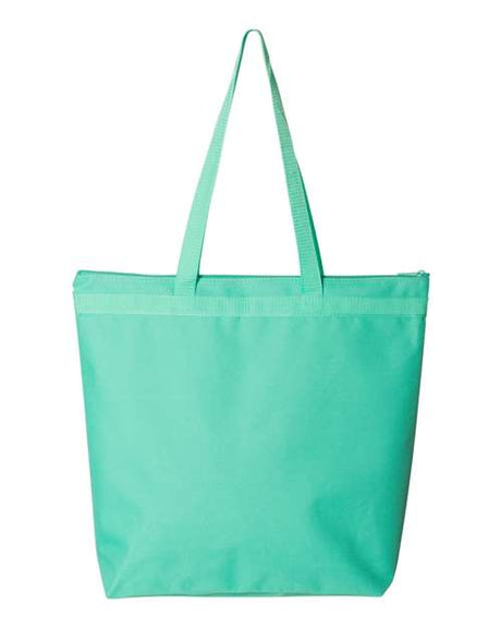 Liberty Bags Recycled Zipper Tote Unisex Accessories Bags & Backpacks