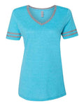 JERZEES Women's Varsity Triblend V-Neck T-Shirt Womens Apparel Shirts & Tops