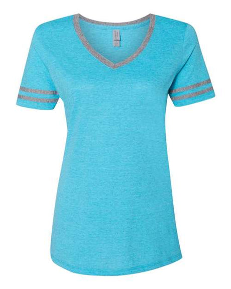 JERZEES Women's Varsity Triblend V-Neck T-Shirt Womens Apparel Shirts & Tops