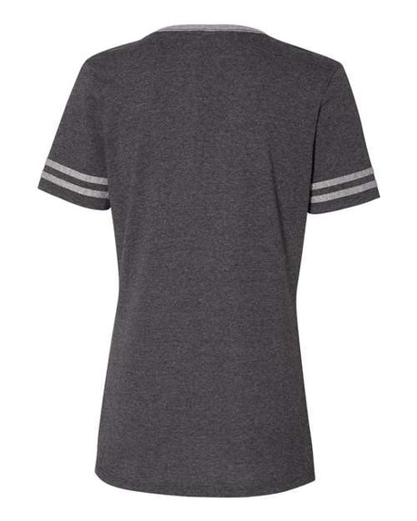 JERZEES Women's Varsity Triblend V-Neck T-Shirt Womens Apparel Shirts & Tops