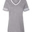 JERZEES Women's Varsity Triblend V-Neck T-Shirt Womens Apparel Shirts & Tops