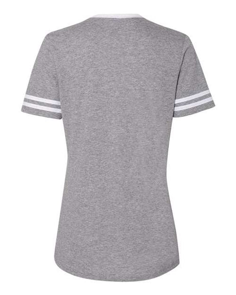 JERZEES Women's Varsity Triblend V-Neck T-Shirt Womens Apparel Shirts & Tops