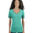 JERZEES Women's Varsity Triblend V-Neck T-Shirt Womens Apparel Shirts & Tops