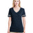 JERZEES Women's Varsity Triblend V-Neck T-Shirt Womens Apparel Shirts & Tops