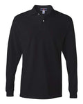 JERZEES Men's Spot Shield 50/50 Long Sleeve Polo Mens Apparel Shirts & Tops