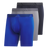 adidas Men's Microfiber 3-Pack Boxer Brief Mens Apparel Underwear