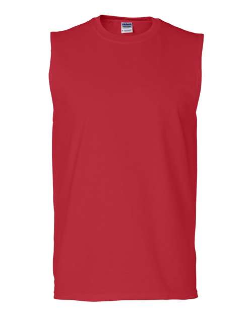 Gildan Men's Ultra Cotton Sleeveless T-Shirt