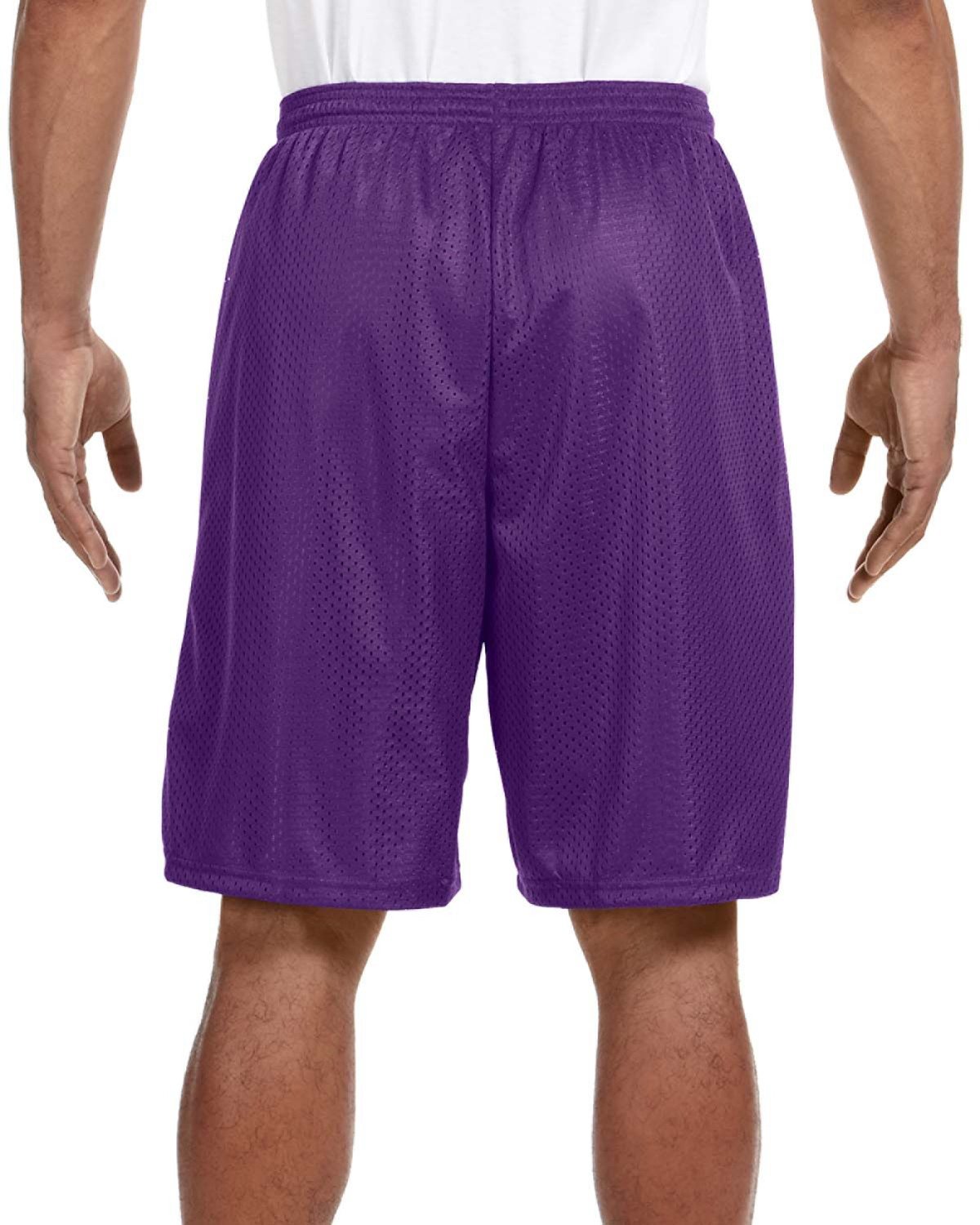 A4 Men's Sprint 9" Lined Tricot Mesh Shorts