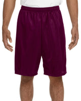 A4 Men's Sprint 9" Lined Tricot Mesh Shorts