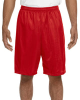 A4 Men's Sprint 9" Lined Tricot Mesh Shorts