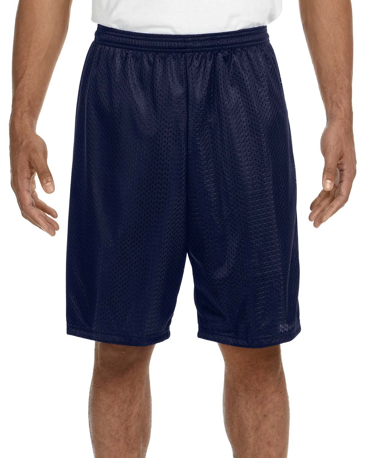 A4 Men's Sprint 9" Lined Tricot Mesh Shorts