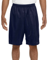 A4 Men's Sprint 9" Lined Tricot Mesh Shorts