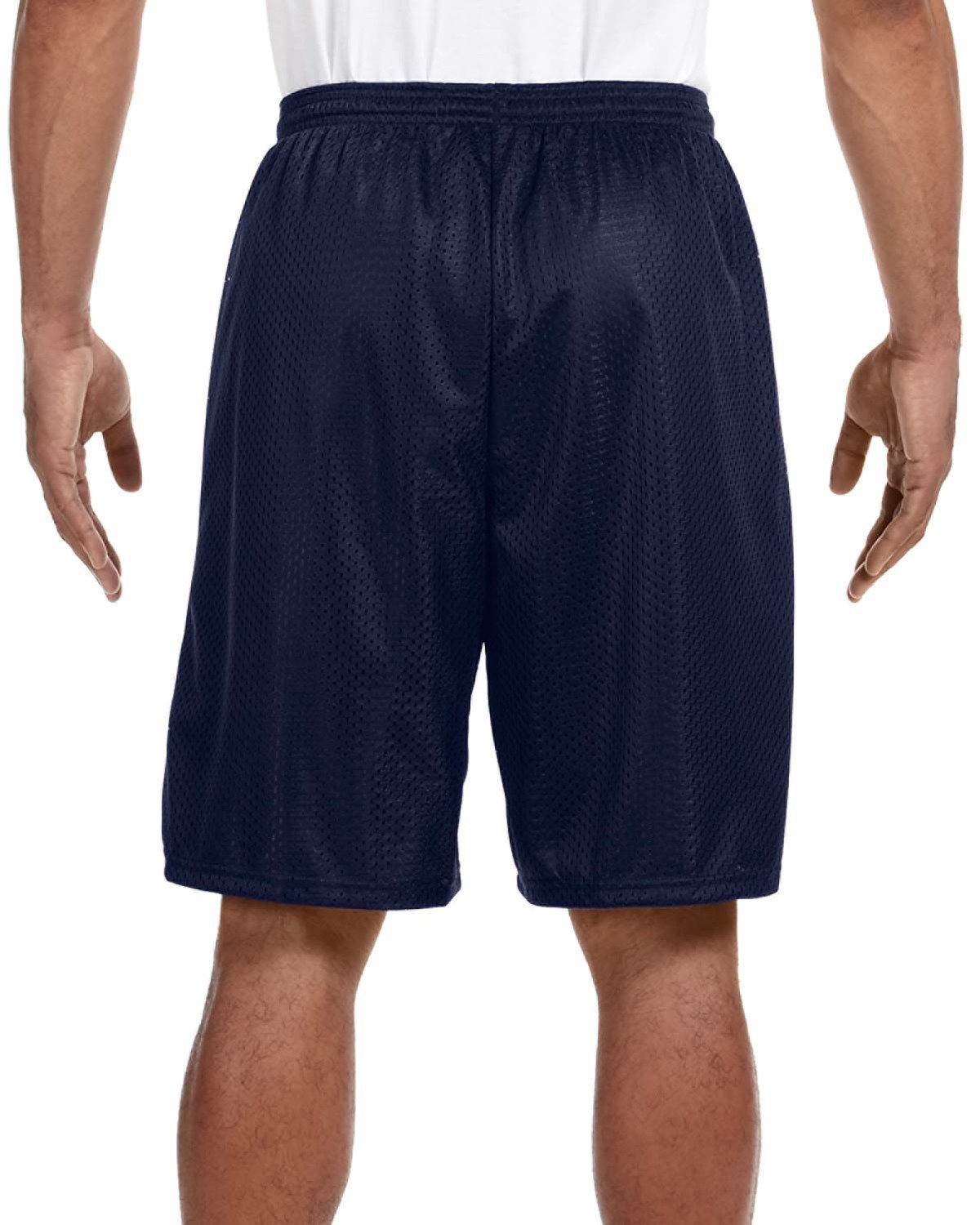 A4 Men's Sprint 9" Lined Tricot Mesh Shorts