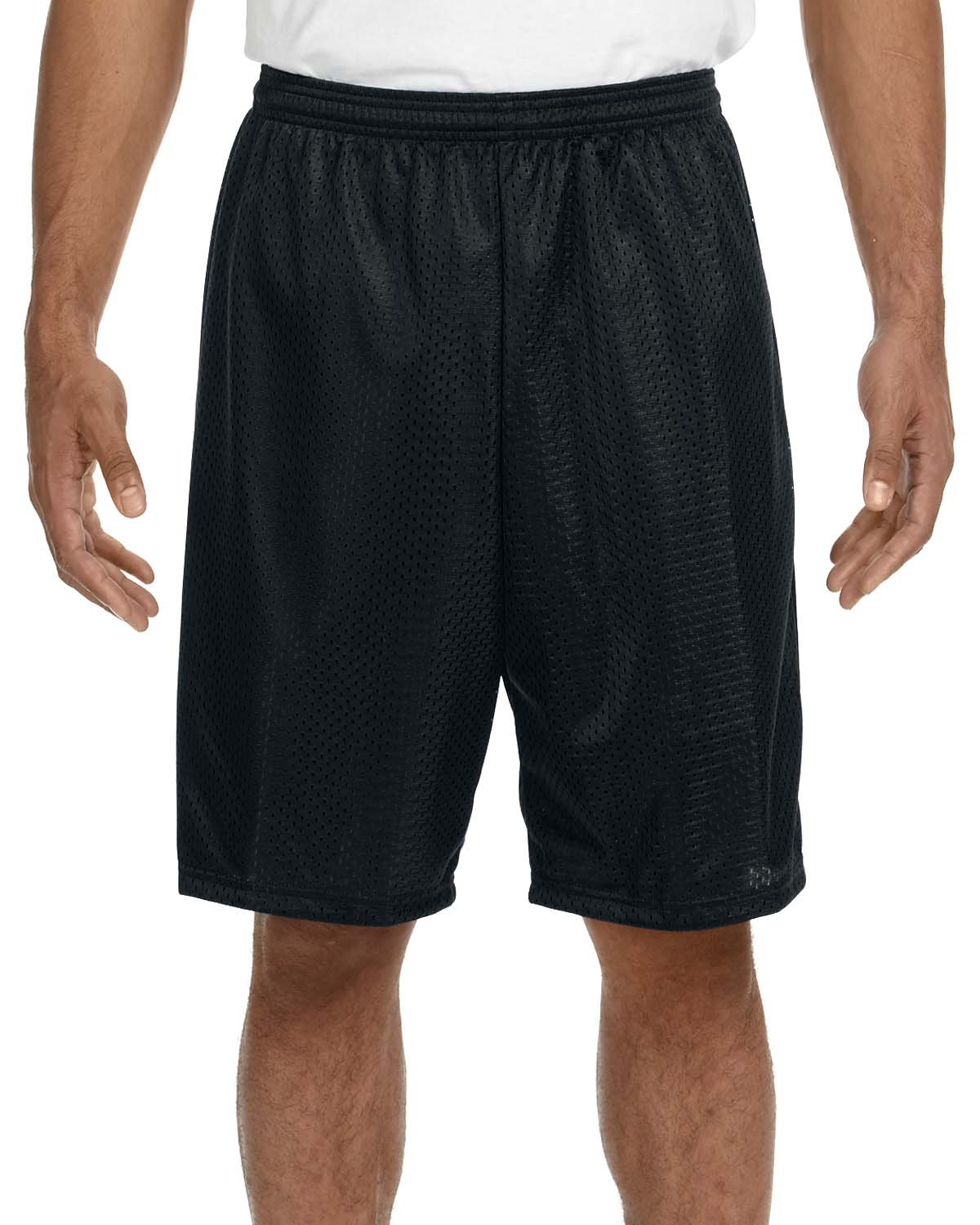 A4 Men's Sprint 9" Lined Tricot Mesh Shorts