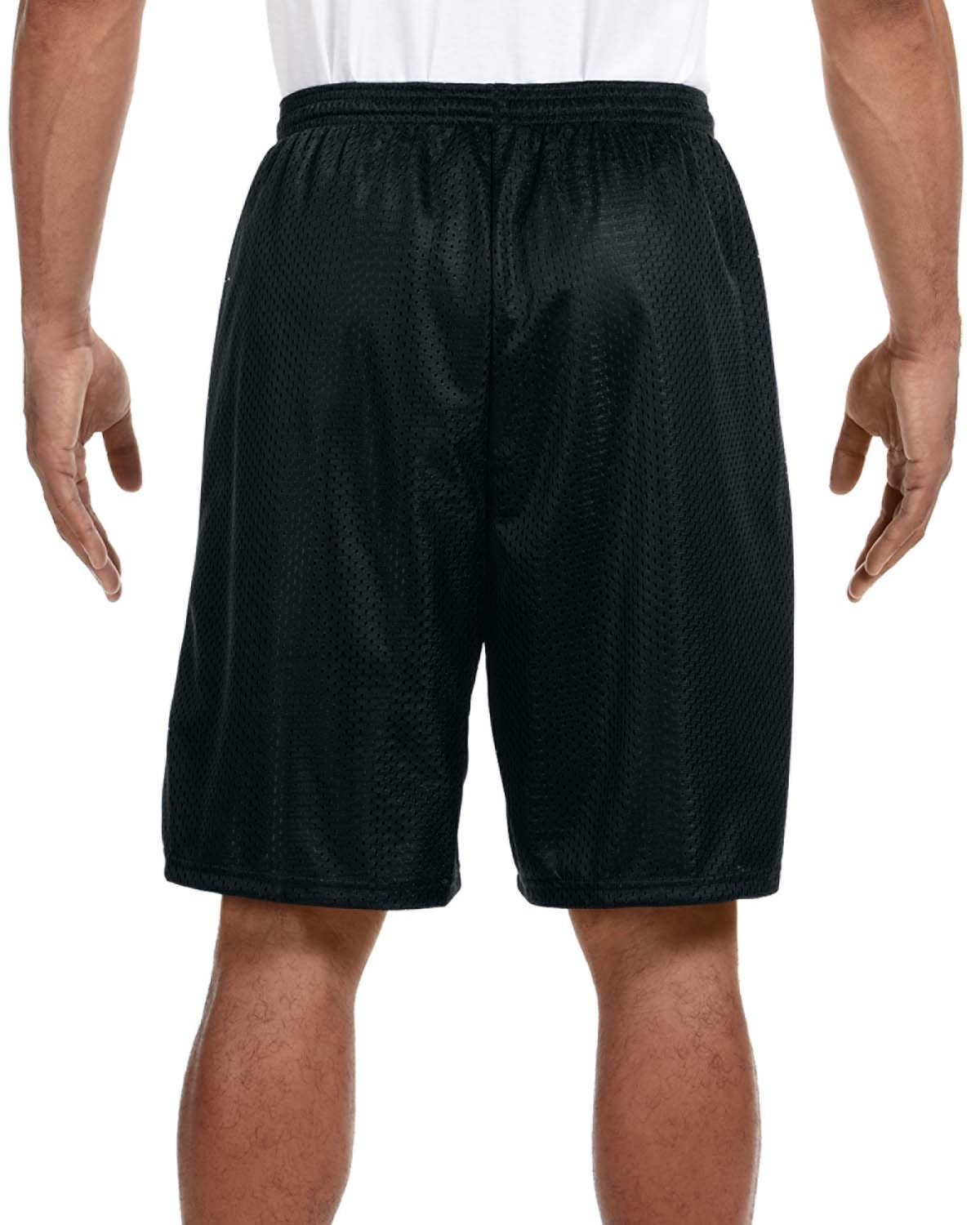 A4 Men's Sprint 9" Lined Tricot Mesh Shorts