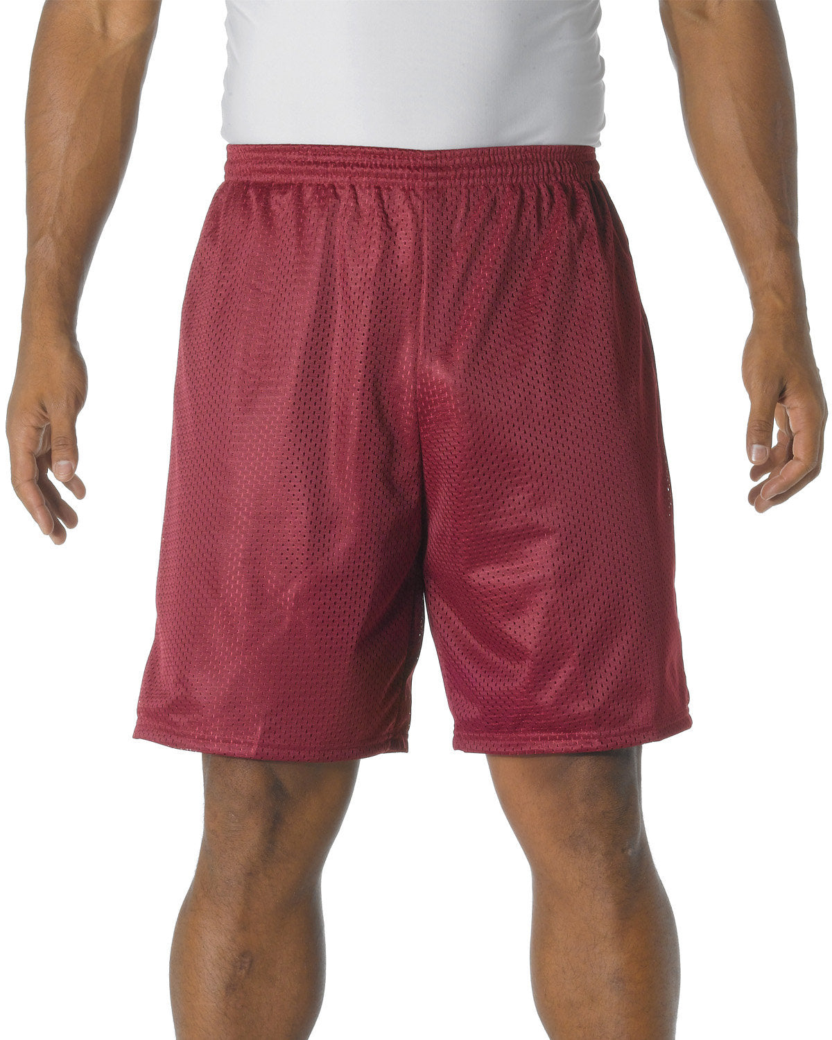 A4 Men's Sprint 9" Lined Tricot Mesh Shorts