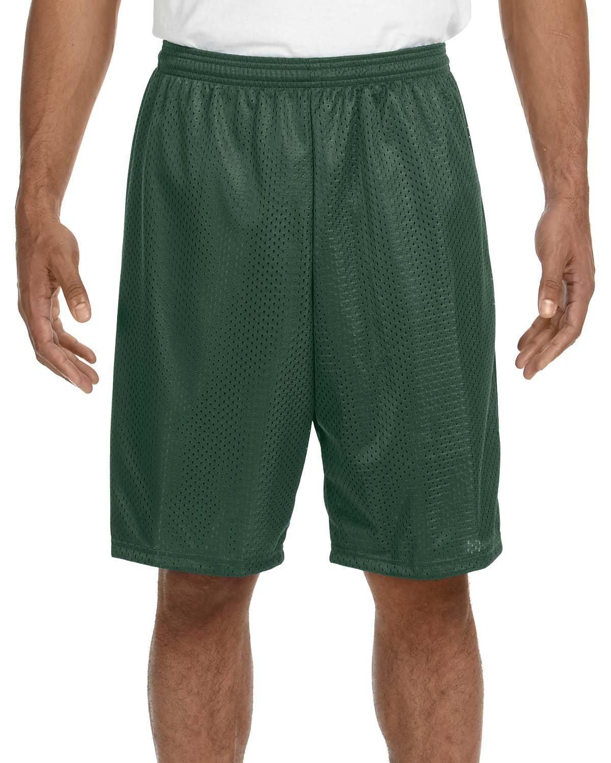 A4 Men's Sprint 9" Lined Tricot Mesh Shorts