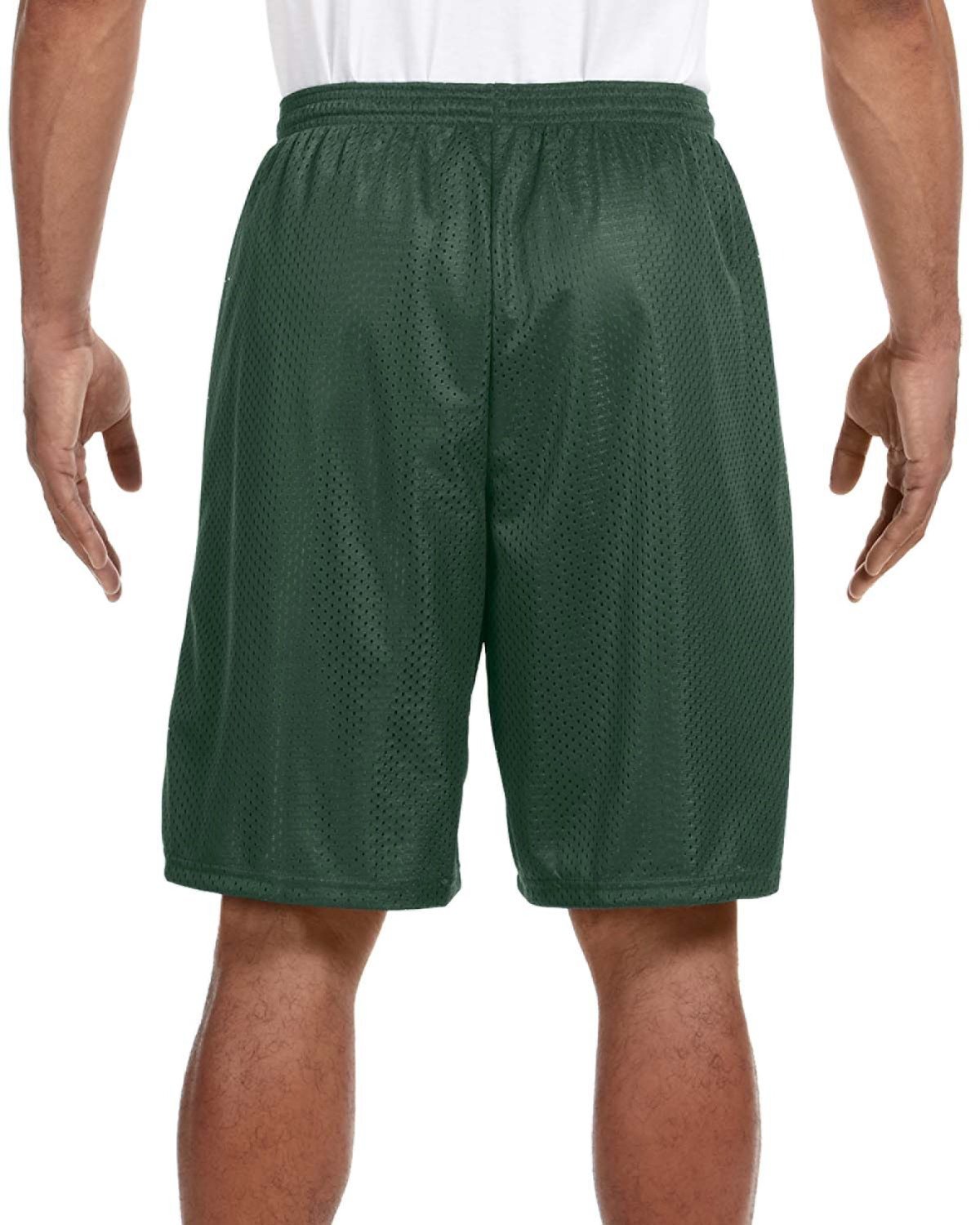 A4 Men's Sprint 9" Lined Tricot Mesh Shorts
