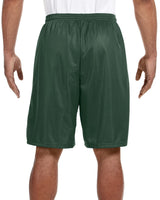 A4 Men's Sprint 9" Lined Tricot Mesh Shorts
