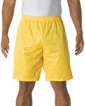 A4 Men's Sprint 9" Lined Tricot Mesh Shorts