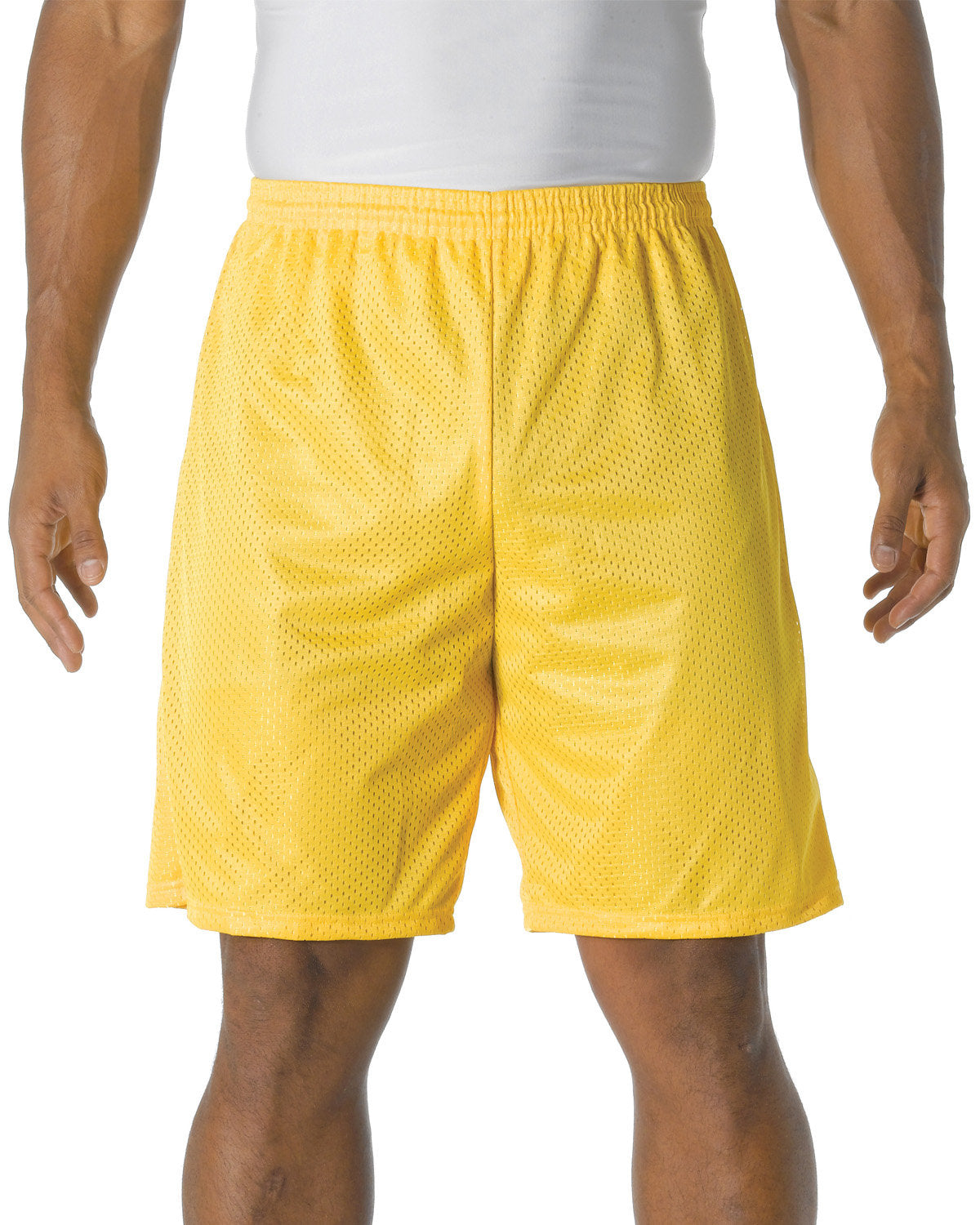 A4 Men's Sprint 9" Lined Tricot Mesh Shorts