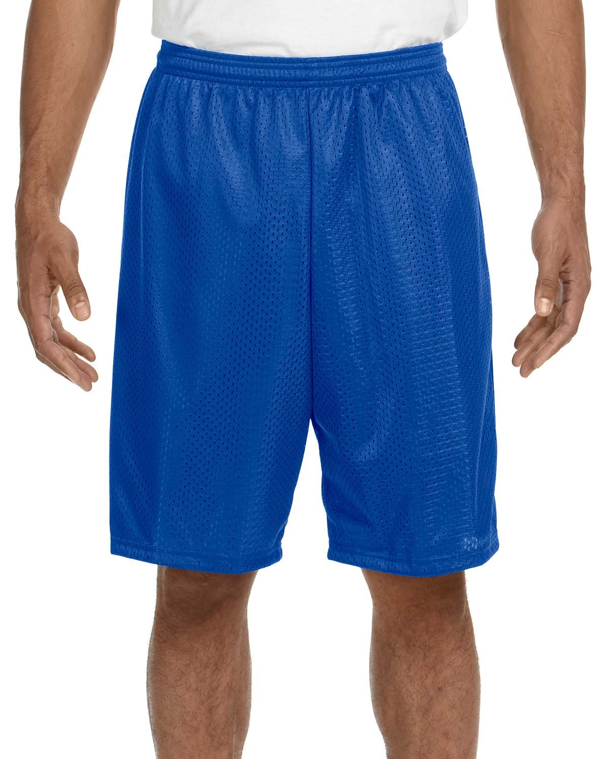 A4 Men's Sprint 9" Lined Tricot Mesh Shorts