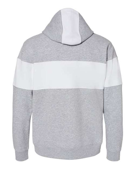 J. America Men's Varsity Fleece Colorblocked Hooded Sweatshirt Mens Apparel Sweatshirts & Fleece
