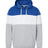 J. America Men's Varsity Fleece Colorblocked Hooded Sweatshirt Mens Apparel Sweatshirts & Fleece