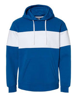 J. America Men's Varsity Fleece Colorblocked Hooded Sweatshirt Mens Apparel Sweatshirts & Fleece