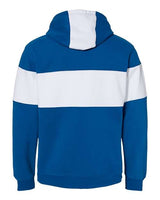 J. America Men's Varsity Fleece Colorblocked Hooded Sweatshirt Mens Apparel Sweatshirts & Fleece