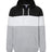 J. America Men's Varsity Fleece Colorblocked Hooded Sweatshirt Mens Apparel Sweatshirts & Fleece