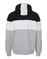 J. America Men's Varsity Fleece Colorblocked Hooded Sweatshirt Mens Apparel Sweatshirts & Fleece
